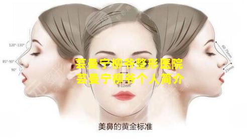 芸曼宁柳爷整形医院 芸曼宁柳爷个人简介